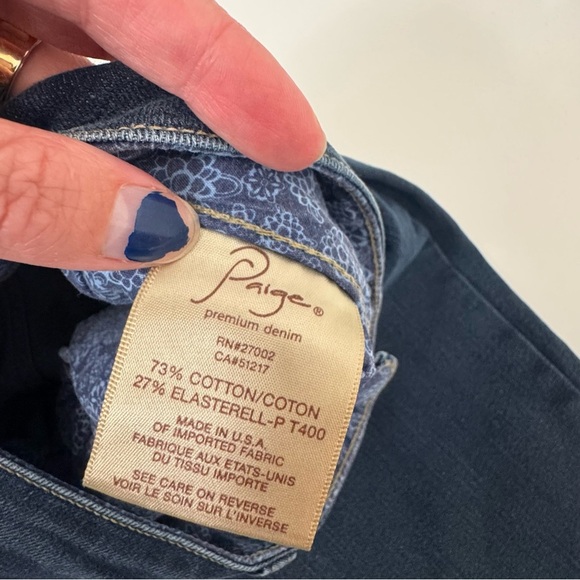 Paige Hidden Hills Jeans in Dusk Size 27 - Picture 4 of 9